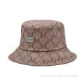 Brand Style 100% Polyester Sublimation Cappello bucket